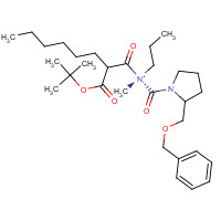 60754-30-7 3-(R)-[1-(2-(S)-Benzyloxymethyl-pyrrolidine-1-carbonyl)-2-(S)-methyl-propylcarbamoyl)-octanoic Acid tert-Butyl Ester chemical structure