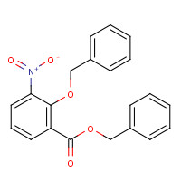 217095-89-1 2-Benzyloxy-3-nitro-benzoic Acid Benzyl Ester chemical structure