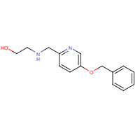 326496-03-1 2-[(5-Benzyloxypyridin-2-yl)methylamino]ethanol chemical structure