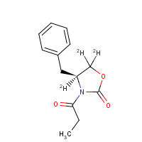 156451-08-0 (S)-4-Benzyl-3-propionyl-2-oxazolidinone-d3 chemical structure