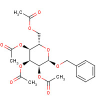 10343-13-2 Benzyl 2,3,4,6-Tetra-O-acetyl-?-D-Glucopyranoside chemical structure
