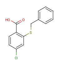 40183-35-5 2-(Benzylthio)-4-chlorobenzoic Acid chemical structure