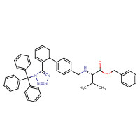 137864-45-0 Benzyl N-[(2'-(Trityltetrazol-5-yl-1,1'-biphenyl-4-yl]-methyl-2-amino-3-methylbutanoate chemical structure