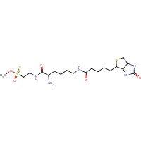 353754-92-4 Biocytinamidoethyl Methanethiosulfonate,Trifluroacetic Acid Salt chemical structure