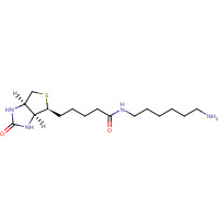 65953-56-2 N-Biotinyl-1,6-hexanediamine chemical structure