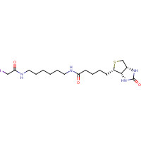 93285-75-7 N-Biotinyl-N'-(iodoacetyl)-1,6-hexanediamine chemical structure