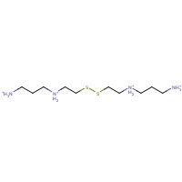 127565-72-4 Bis[2-(3-aminopropylamino)ethyl]disulfide Tetrahydrobromide chemical structure