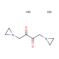 90434-64-3 1,4-Bis(1-aziridinyl)-2,3-butanedione Dihydrobromide chemical structure