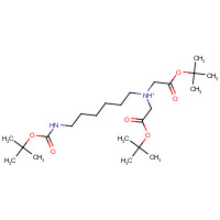 1076199-10-4 Bis(tert-butyl)-N-boc-aminohexyliminodiacetate chemical structure