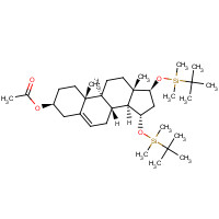 65429-24-5 (3b,15a,17b)-15,17-Bis-O-(tert-butyldimethylsilyloxy) Androst-5-en-3-ol 3-O-Acetate chemical structure
