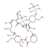 133941-75-0 24,32-Bis-O-(tert-butyldimethylsilyl)-FK-506 chemical structure