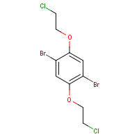 178557-12-5 1,4-Bis(2-chloroethoxy)-2,5-dibromobenzene chemical structure