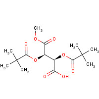 74817-72-4 (2R,3R)-2,3-Bis(2,2-dimethyl-1-oxopropoxy)-butanedioic Acid 1-Methyl Ester chemical structure