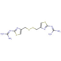 129083-44-9 Bis[(2-guanidino-4-thiazolyl)methyl]disulfide(Famotidine Impurity) chemical structure