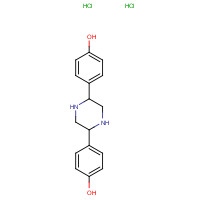 94572-68-6 2,5-Bis(4-hydroxyphenyl)piperazine Dihydrochloride chemical structure