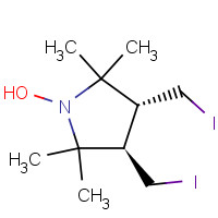229621-29-8 (3R,4R)-rel-3,4-Bis(iodomethyl)-2,2,5,5-tetramethyl-1-pyrrolidinyloxy chemical structure