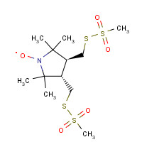 229621-30-1 Trans-3,4-Bis[[(methylsulfonyl)thio]methyl]-2,2,5,5-tetramethylpyrrolidin-1-yloxyl Radical chemical structure