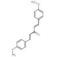 2051-07-2 1,5-Bis-(4-methoxyphenyl)-3-pentadienone chemical structure