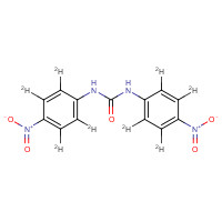 1156508-87-0 1,3-Bis(4-nitrophenyl)urea-d8 chemical structure