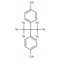 86588-58-1 Bisphenol A-d6 chemical structure