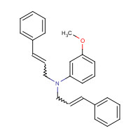 1076199-15-9 N,N-Bis-(3-phenyl-2-propenyl)-3-methoxyaniline chemical structure