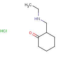 42036-65-7 2-(Bismethyl)aminomethylcyclohexanone Hydrochloride chemical structure