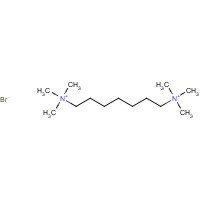 56971-24-5 Bis-1,7-(trimethylammonium)hepyl Dibromide chemical structure