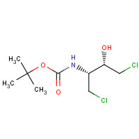 326479-99-6 2R-(t-Boc)amino-1,4-dichloro-3S-hydroxybutane chemical structure