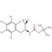 856765-76-9 (2S,3S)-3-Boc-amino-1,2-epoxy-4-phenyl-d5-butane chemical structure
