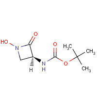71405-01-1 (S)-3-(N-Boc-amino)-1-hydroxy-2-azetidinone chemical structure