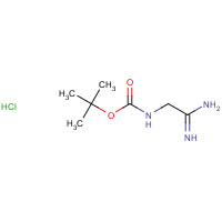 691898-38-1 N-Boc-aminomethylamidine Hydrochloride chemical structure