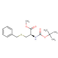 55478-08-5 N-Boc-S-benzyl-L-cysteine Methyl Ester chemical structure