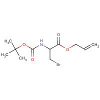 865701-97-9 L-N-t-Boc-2-bromomethyl Glycine Allyl Ester chemical structure