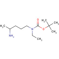 887353-45-9 N-(t-Boc)-N-ethyl-4-aminopentylamine chemical structure