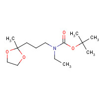 887353-49-3 N-(t-Boc)-N-ethyl-3-(2-methyl-[1,3]dioxolan-2-yl)propylamine chemical structure
