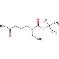 887353-52-8 N-(t-Boc)-N-ethyl-4-oxopentylamine chemical structure