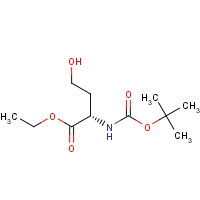 147325-09-5 (S)-N-Boc-L-homoserine Ethyl Ester chemical structure