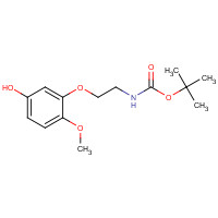 887353-57-3 N-t-Boc-2-(5-hydroxy-2-methoxyphenoxy)-ethylamine chemical structure