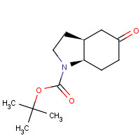 143268-07-9 cis-rac-N-Boc-5-oxooctahydro-1H-indole chemical structure