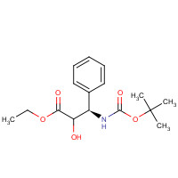 143527-75-7 N-(t-Boc)-3-phenyl Isoserine Ethyl Ester chemical structure