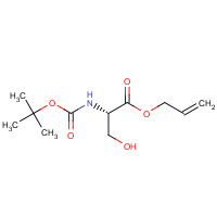 143966-57-8 N-t-Boc-L-serine Allyl Ester chemical structure