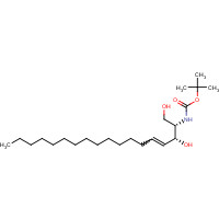 116467-63-1 N-Boc-erythro-sphingosine chemical structure