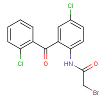 5504-92-7 2-Bromo-acetamide-2',5-dichlorobenzophenone chemical structure