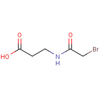 89520-11-6 N-Bromoacetyl-b-alanine chemical structure