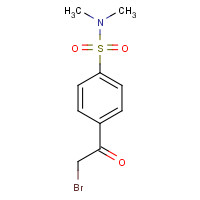 89102-54-5 4-(2-Bromoacetyl)-N,N-dimethylbenzenesulfonamide chemical structure