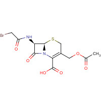 26973-80-8 7-Bromoacetylaminocephalosporanic Acid chemical structure