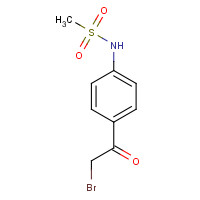5577-42-4 N-[4-(2-Bromoacetyl)phenyl]methanesulfonamide chemical structure