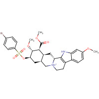 1262-67-5 p-Bromobenzenesulfonate Reserpic Acid Methyl Ester chemical structure