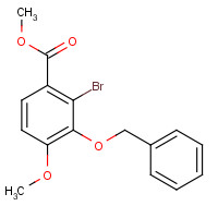 135586-19-5 2-Bromo-3-benzyloxy-4-methoxybenzoic Acid Methyl Ester chemical structure