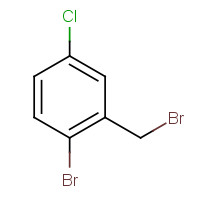 66192-24-3 2-Bromo-1-bromomethyl-5-chlorobenzene chemical structure